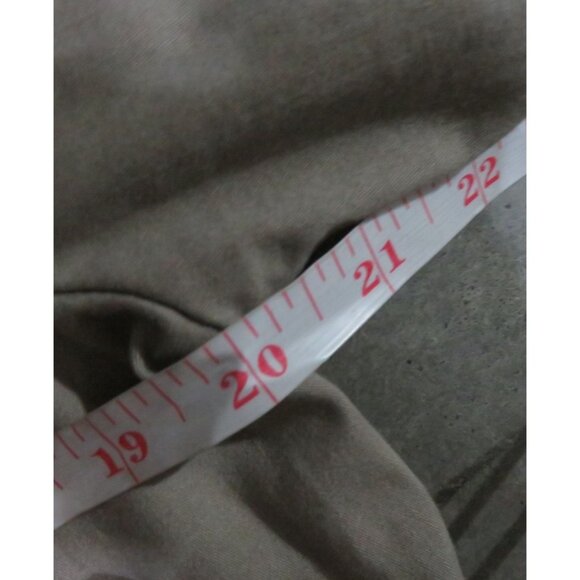 BOGO Baccini Tan Cotton & Spandex Jacket with Ruffle Trim size Large - Picture 7 of 8